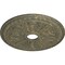 Ekena Millwork Bristol Ceiling Medallion (Canopies up to 3 7/8"), 23 1/2"OD x 3 7/8"ID x 1"P, Witch Hazel Crackle CM23BIWHC - alternate 2
